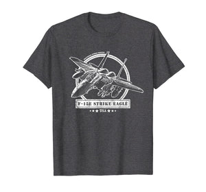 F-15E Strike Eagle Fighter Aircraft T-Shirt