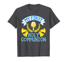 Load image into Gallery viewer, My First Communion Shirt Gift Kids Chalice Cross Boys Girls
