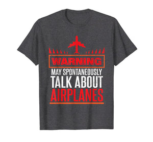 Funny Pilot Shirt May Talk about Airplanes
