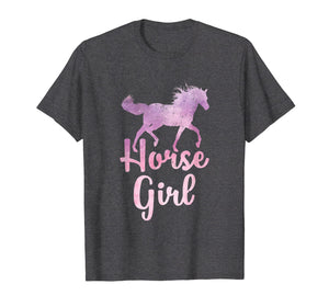 Horse Girl T Shirt Equestrian Horseback Riding Gift