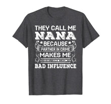 Load image into Gallery viewer, Funny Family Nana T-Shirt Womens Gifts Mother's Day

