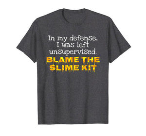 Cute Cool Funny Slime Kit T Shirt for Messy Boys and Girls