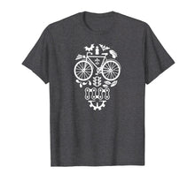 Load image into Gallery viewer, Funny Bicycle Cycling Skull Humor Graphic T-Shirt
