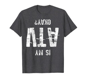 ATV T-Shirt Quad Tshirt Funny Vintage Gift Tee