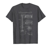 Load image into Gallery viewer, Classic Vintage Patent Print 1955 Rock Guitar T-Shirt
