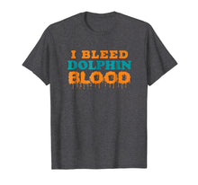 Load image into Gallery viewer, I BLEED DOLPHIN BLOOD Funny Orange T Shirt
