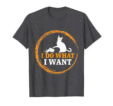 Load image into Gallery viewer, Cat T-Shirt Funny Kitten Gift Tee Shirt Do What I Want Cup

