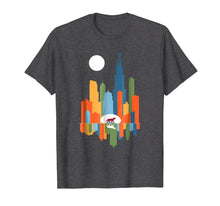 Load image into Gallery viewer, Chicago Illinois Skyline Color Modern Souvenir Gift T-Shirt
