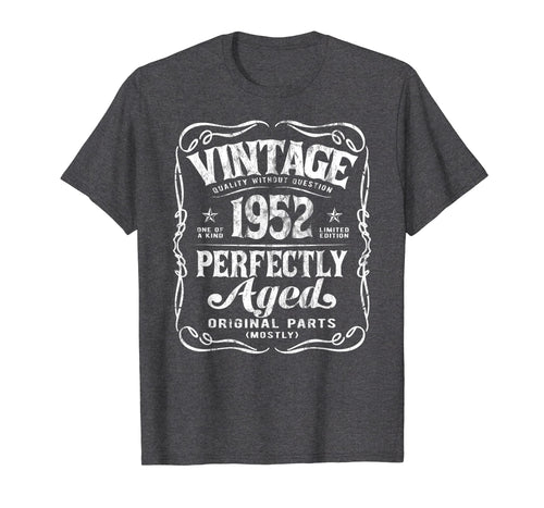 Vintage Made In 1952 T-Shirt 67th Birthday Gift