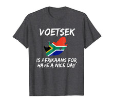 Load image into Gallery viewer, Voetsek funny t-shirt for South African expats
