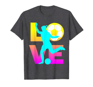 LOVE Women Teen Girls Soccer T-Shirts