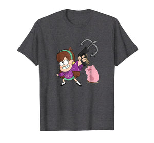 Mabel and Waddles Grappling Hook Mystery of Gravity T-Shirt