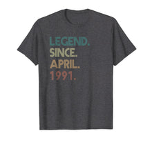 Load image into Gallery viewer, 28th Birthday gift 28 Years Old Legend Since April 1991
