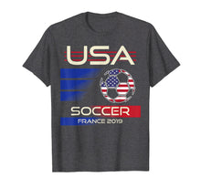 Load image into Gallery viewer, Soccer 2019 USA Womens Tshirt | France tournament shirt
