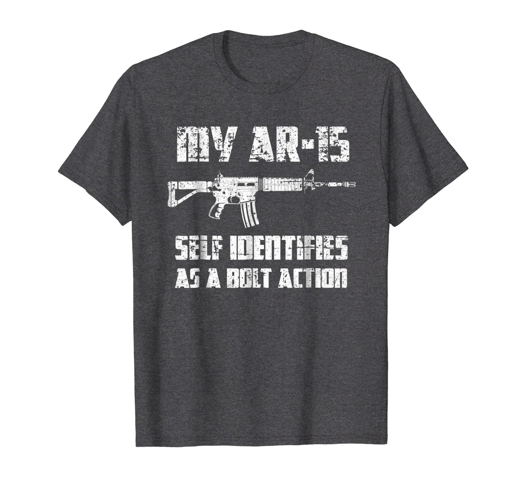 2nd Amendment Pro Gun Shirts AR-15 Identifies As Bolt Action