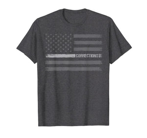 Correctional officer t-shirt USA American flag gift vintage