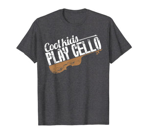 Cook kids play cello fun Gift for Cello Player Cellist Shirt