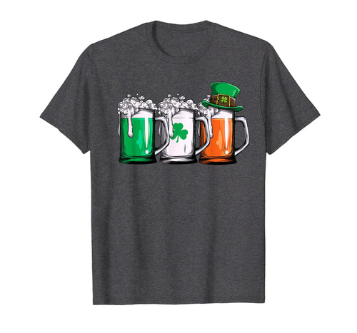 Irish Beer Shirt Ireland Flag St Patricks Day Men Women Gift