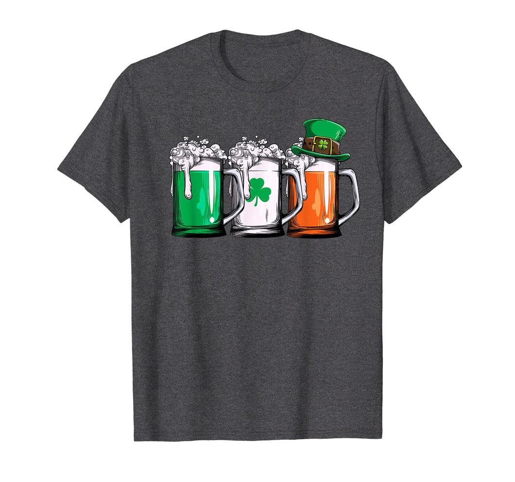 Irish Beer Shirt Ireland Flag St Patricks Day Men Women Gift