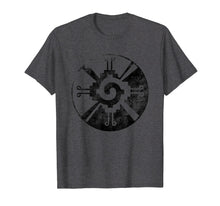 Load image into Gallery viewer, Hunab Ku Mayan God Symbol Civilization Vintage T Shirt Tee

