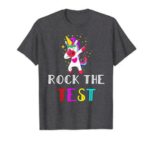 Load image into Gallery viewer, Awesome Rock The Test Gift Tshirt Student teacher
