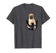 Load image into Gallery viewer, Bullmastiff Pocket Puppy T-Shirt - Bullmastiff Dog Lover
