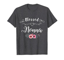 Load image into Gallery viewer, Blessed Nonna T-Shirt With Floral, Heart Mother&#39;s Day Gift
