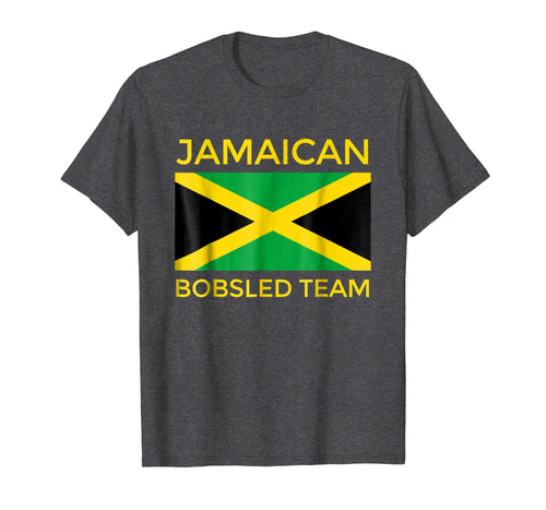 Jamaican Bobsled Team Shirt - Jamaican Flag Bobsled T-Shirt