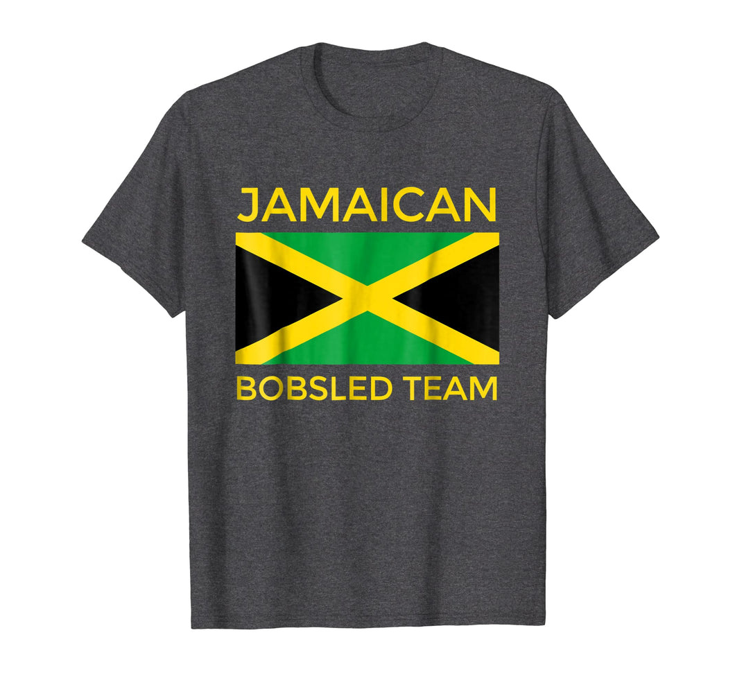 Jamaican Bobsled Team Shirt - Jamaican Flag Bobsled T-Shirt