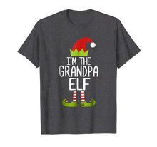 Load image into Gallery viewer, Mens I'm The Grandpa Elf Shirt Matching Christmas Family Tshirts
