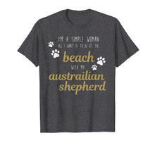Load image into Gallery viewer, Austrailian Shepherd Dog Lover Summer Women Tee T Shirt Gift
