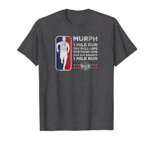 Memorial Day Murph Warrior Gym Cross Fitness Wod T-Shirt