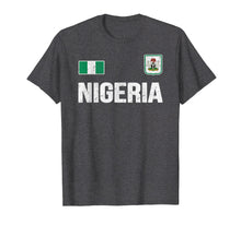 Load image into Gallery viewer, Nigeria T-shirt Nigerian Flag Souvenir Love Gift
