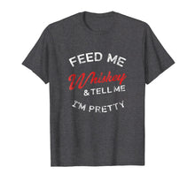 Load image into Gallery viewer, Feed Me Whiskey Retro Tennesse Rye Malt Gift Shirt

