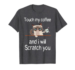 I Willing Scratching You Love Grumpy Cat's Needs Coffee Tee