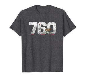 Area Code 760 shirt - Palm Springs California t-shirt