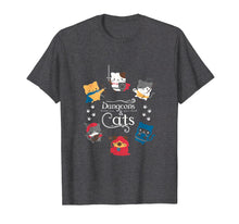 Load image into Gallery viewer, Dragon Fire In The Dungeons T Shirts Dungeons and Cats
