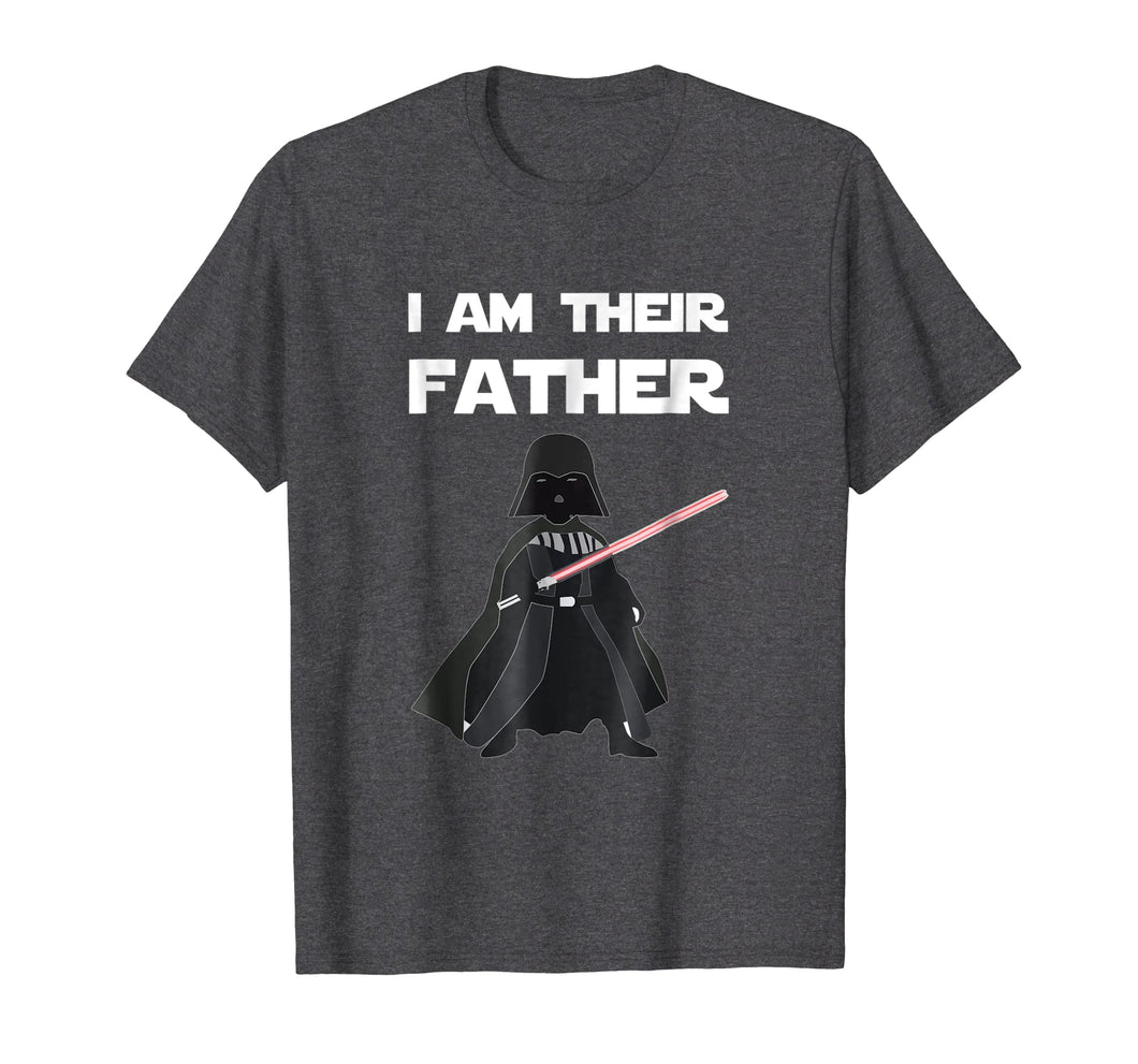 Mens I Am Their Father T Shirt, Fathers Day Shirt