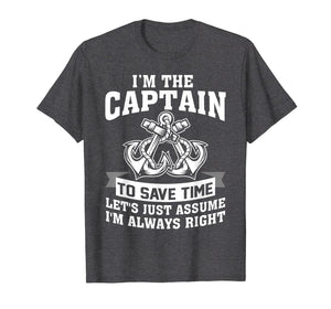 Captain Of The Boat Shirts