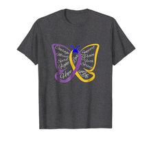 Load image into Gallery viewer, Fight Bladder Cancer Awareness Butterfly Shirt for Men Women
