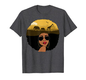 African Queen African American T Shirts for Women