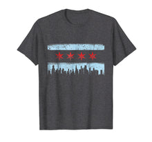 Load image into Gallery viewer, Chicago Flag Skyline T-Shirt
