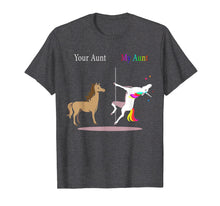 Load image into Gallery viewer, Your Aunt My Aunt Unicorn T-shirt funny gift for kids
