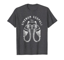 Load image into Gallery viewer, Goth Punk Siren Mermaid Skeleton Sirenum Scopuli Skull Shirt
