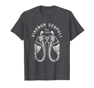 Goth Punk Siren Mermaid Skeleton Sirenum Scopuli Skull Shirt