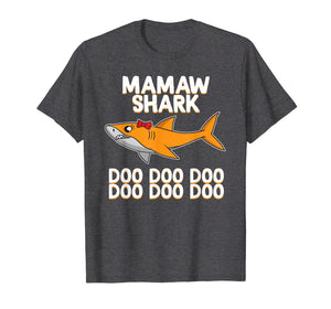 Mamaw Shark T-shirt Doo Doo Doo T-Shirt