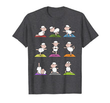 Load image into Gallery viewer, Sheep Yoga T-Shirt Funny Cute Sheeps In Yoga Poses Tee
