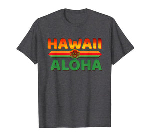 Aloha Hawaii T-shirt Graphic Mahalo Tee Shirt Aloha T shirt