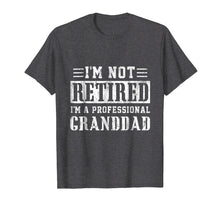 Load image into Gallery viewer, Mens I'm Not Retired I'm A Professional Granddad T-Shirt
