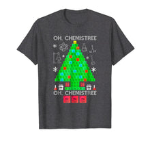 Load image into Gallery viewer, Oh Chemistree Funny Science Chemistry Christmas Tree T-Shirt
